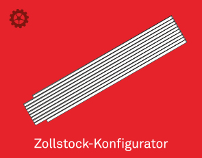 Grafik für den Zollstockkonfigurator