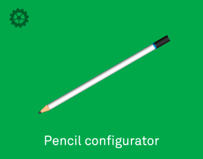 graphic for the pencil configuration tool