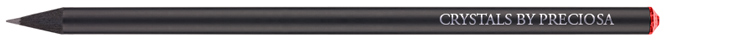 black matt Crystal pencil