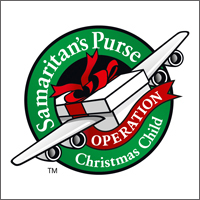 Christmas in a Shoebox, logo of Operation Christmas Child