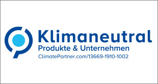Klimaneutrale Produkte und klimaneutrales Unternehmen
