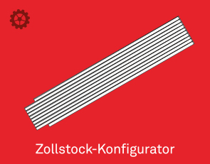 Grafik für den Zollstockkonfigurator