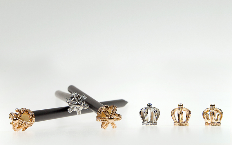 Royal pencils and the crowns | Reidinger.de