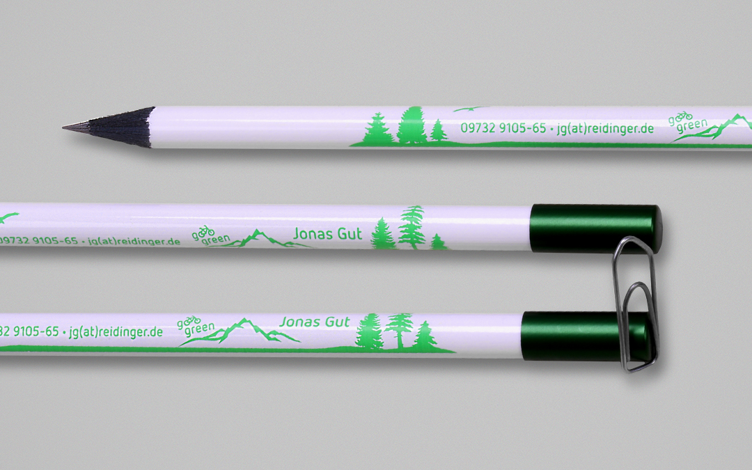 pencil as business card