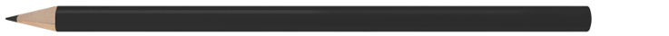 black lacquered round pencil