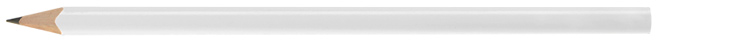 white lacquered triangular pencil