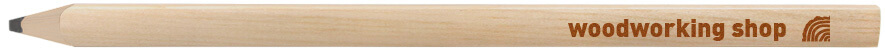 carpenter pencil natural sharpened