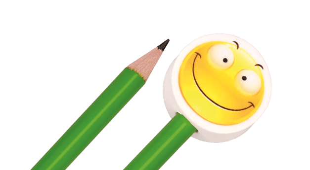 Pictures eraser pencil topper