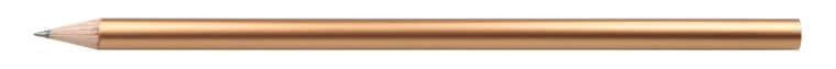 Bleistift mit Lackfarbe in bronze