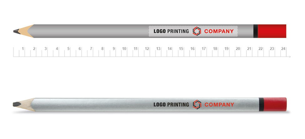 Free Graphic Service example of carpenter pencils on proof and finished pencils