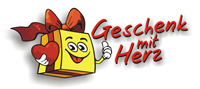 Logo Geschenk mit Herz