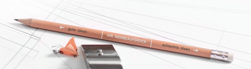 Naturbleistift mit Logodruck