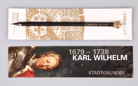 bookmark packaging with individual imprint and Royal pencil with crown